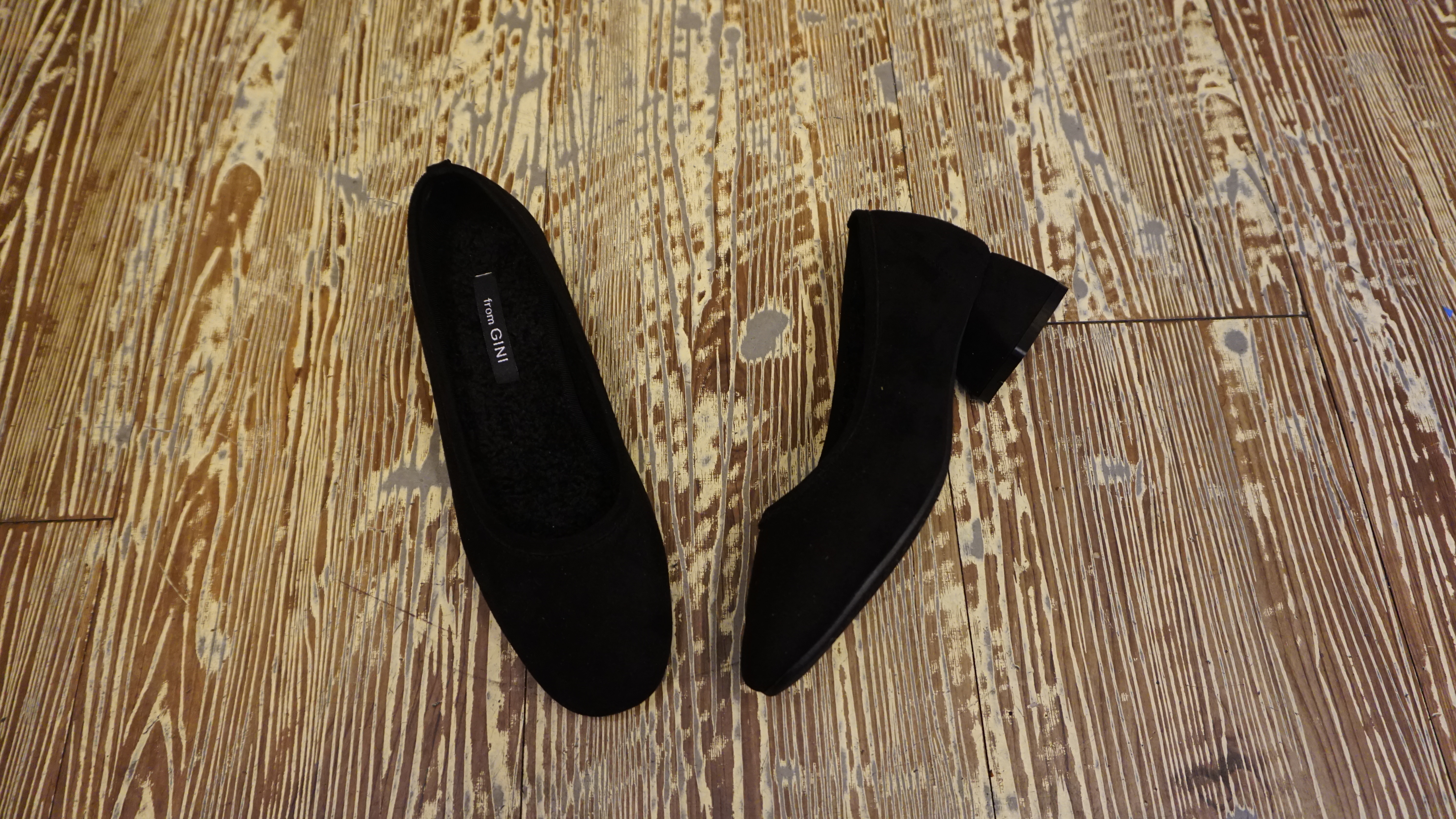 Lava 4cm Fleece Shoe Fur Lining Pumps Suede Winter