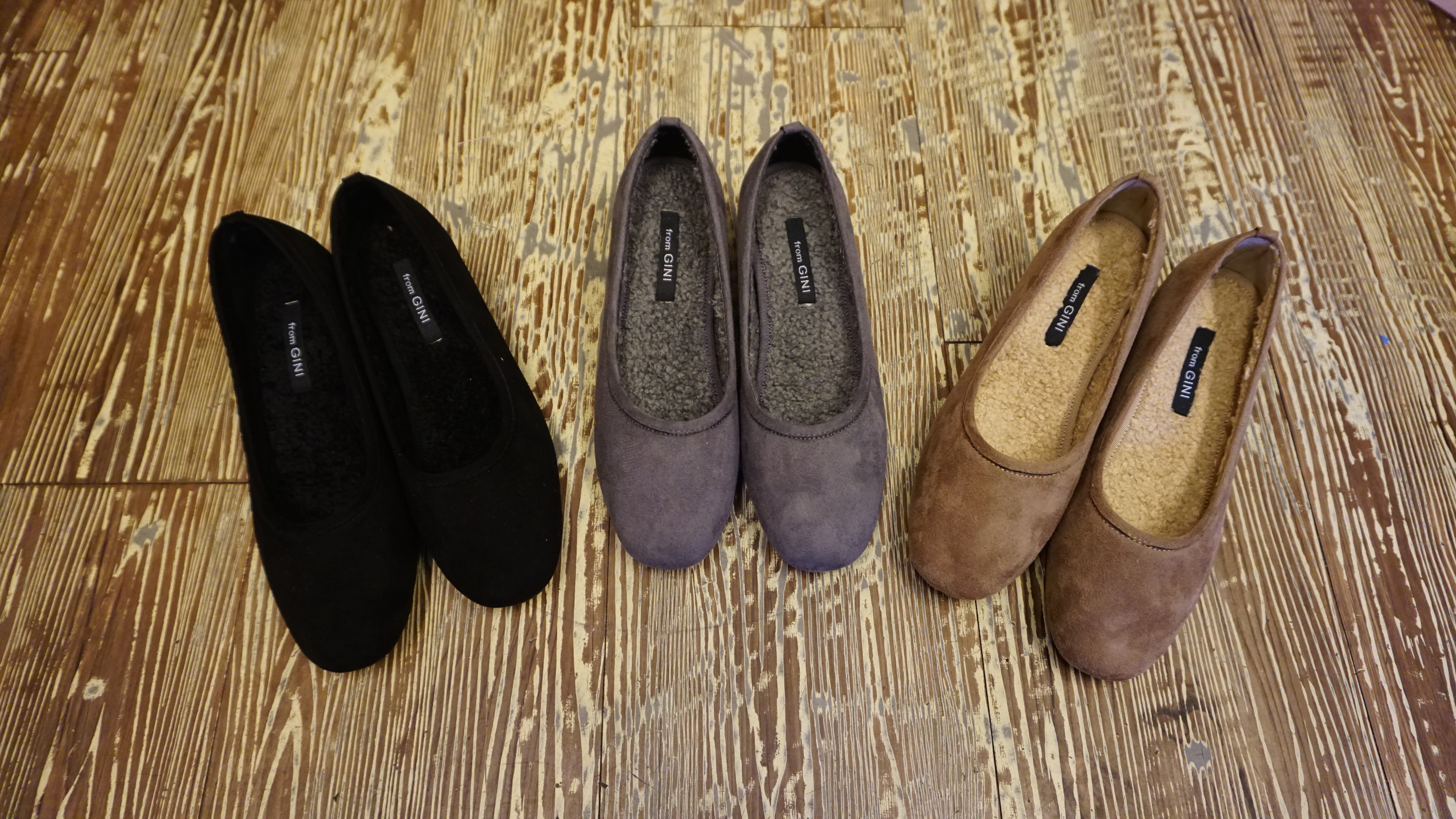 Lava 4cm Fleece Shoe Fur Lining Pumps Suede Winter