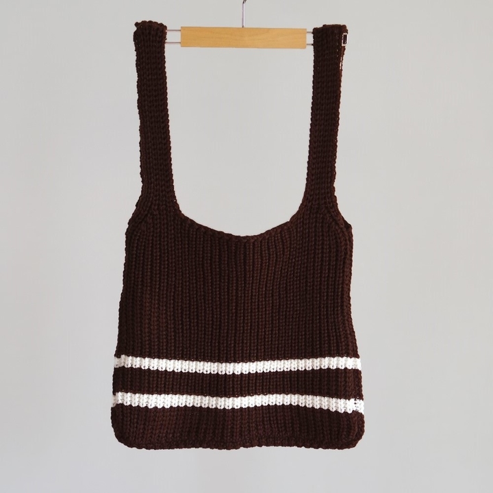 Knit color knit eco bag new term look bag diaper s