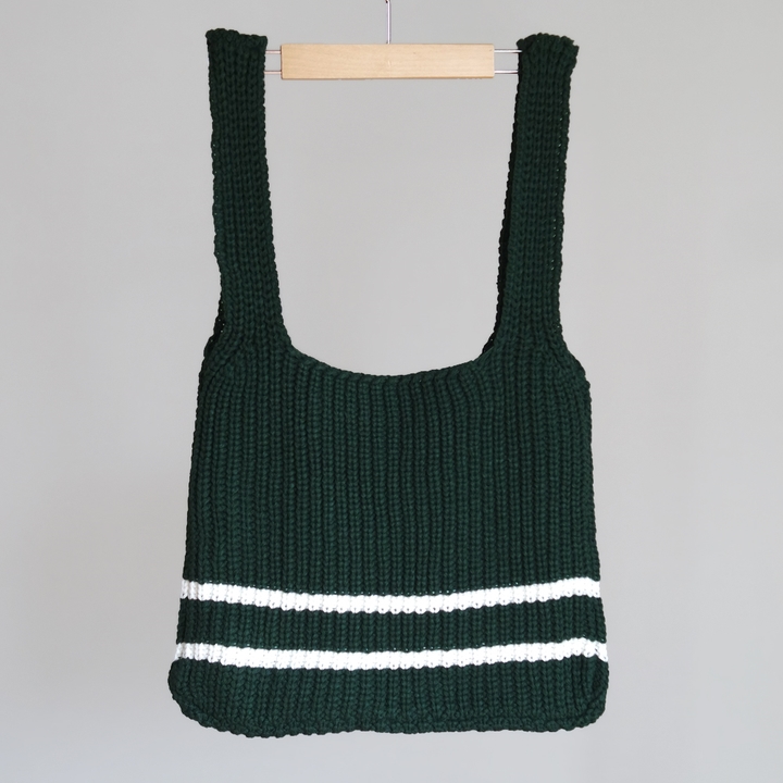 Knit color knit eco bag new term look bag diaper s