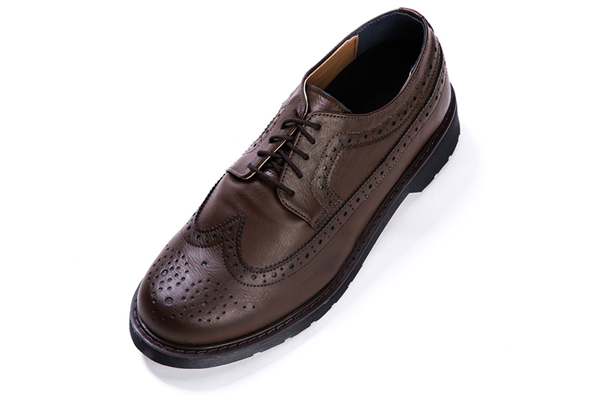 Men's Heel Wingtip Lopper Trendy Styling Dandy 
