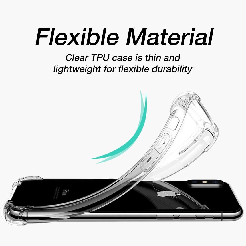 IPhone X Case Never Die Bumper Clear Shock Protect