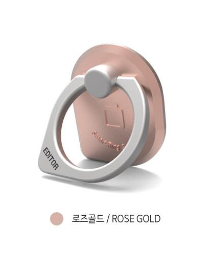 IPhone X Case Gold Line Hard Slim Metal Rose Red R