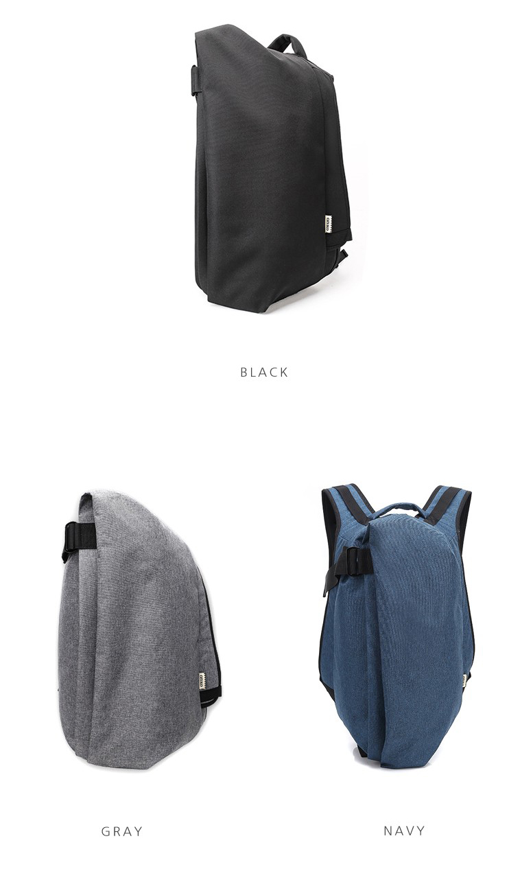 Inbags male laptop carrier band usb expandable bac