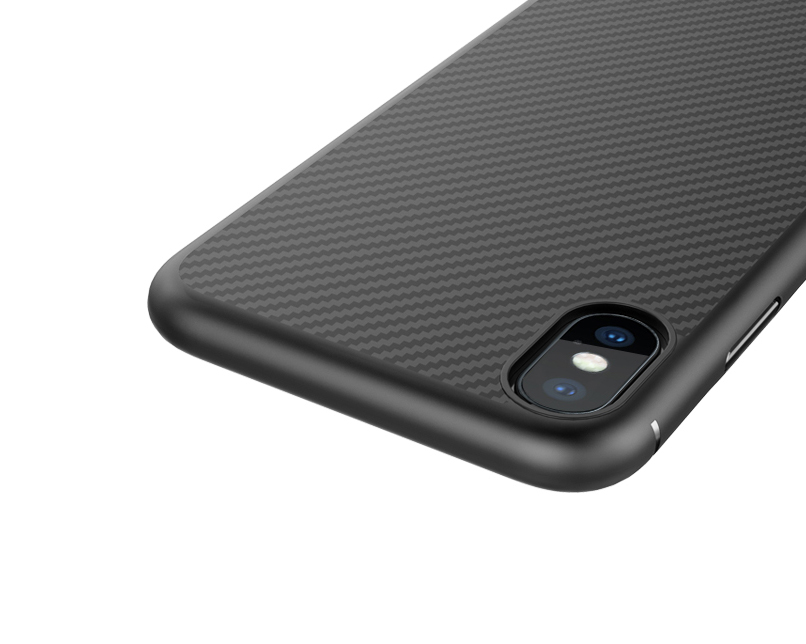 IPhone X Case Neilkin Carbon Slim Fit Ultra Thin R