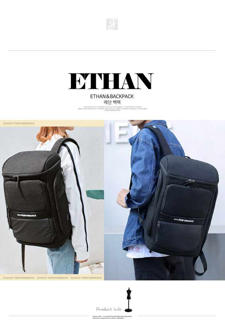 Ethan Backpack Laptop Carrying Carrier with Waterp