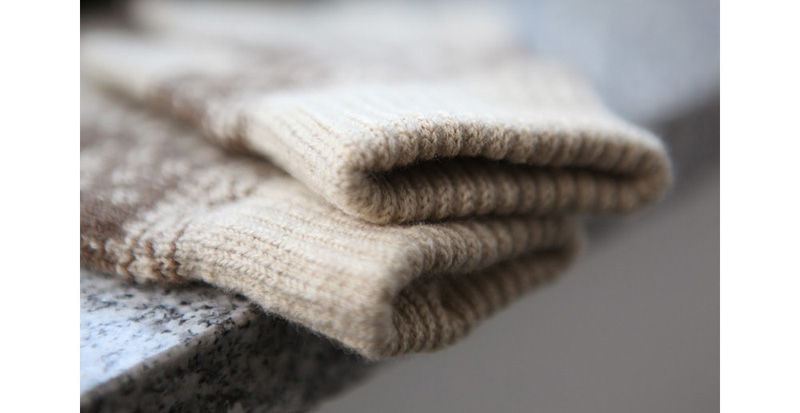 Snowflake smartphone touch gloves winter cute knit