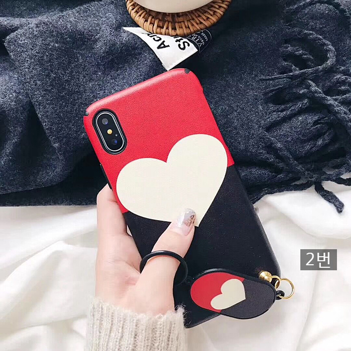 Hearts iPhone X Case 8 Plus 6S Unique Slim Cellpho