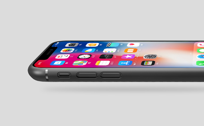 IPhone X Case Neilkin Carbon Slim Fit Ultra Thin R