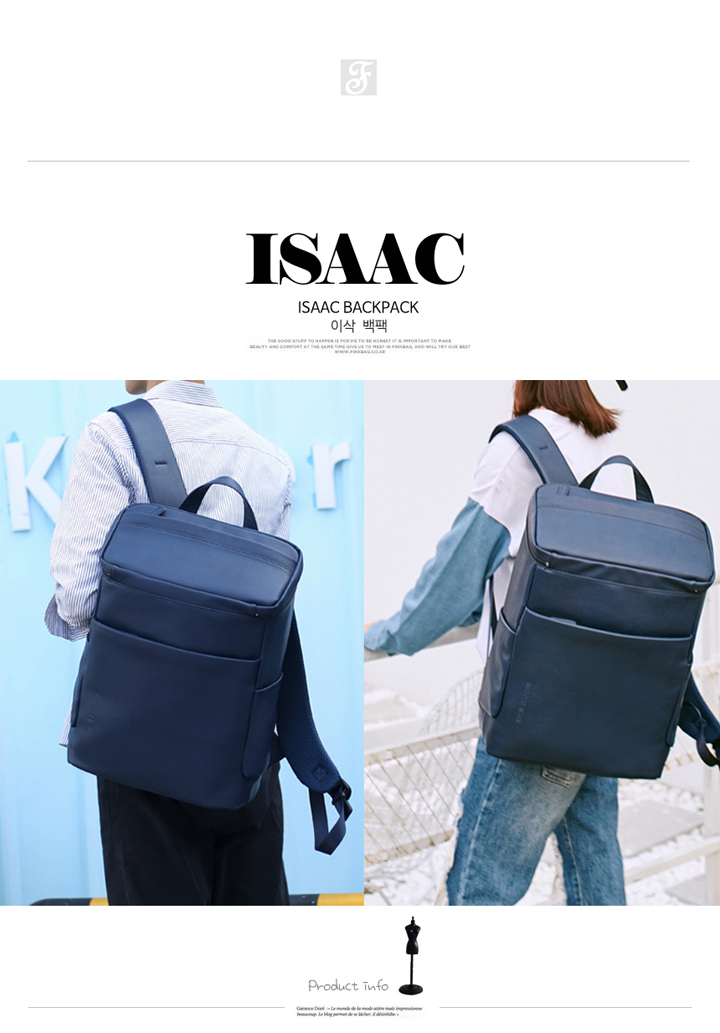 Isaac backpack laptop carrier carrier can be fixed