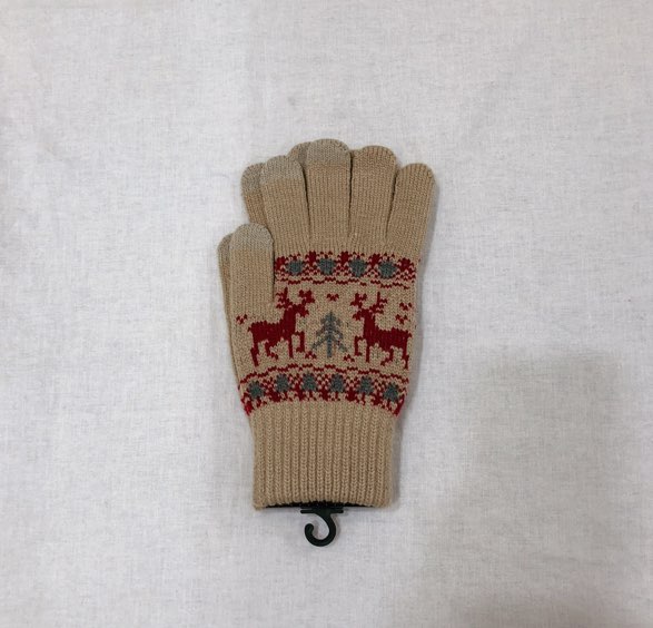 Unisex winter smart phone touch brushed gloves 6co