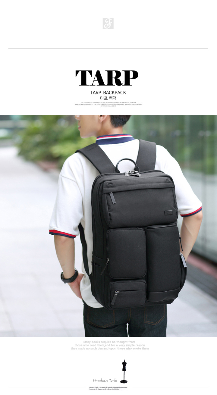 Tarpaul bag with carrier combination waterproof co