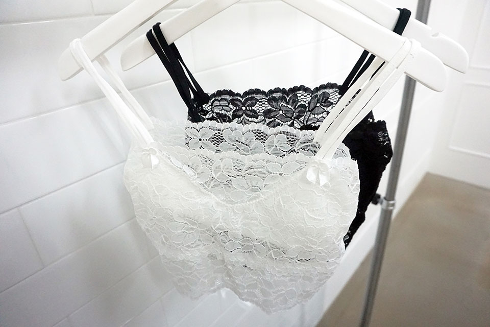 Women's race navy bra panties underwear wedding