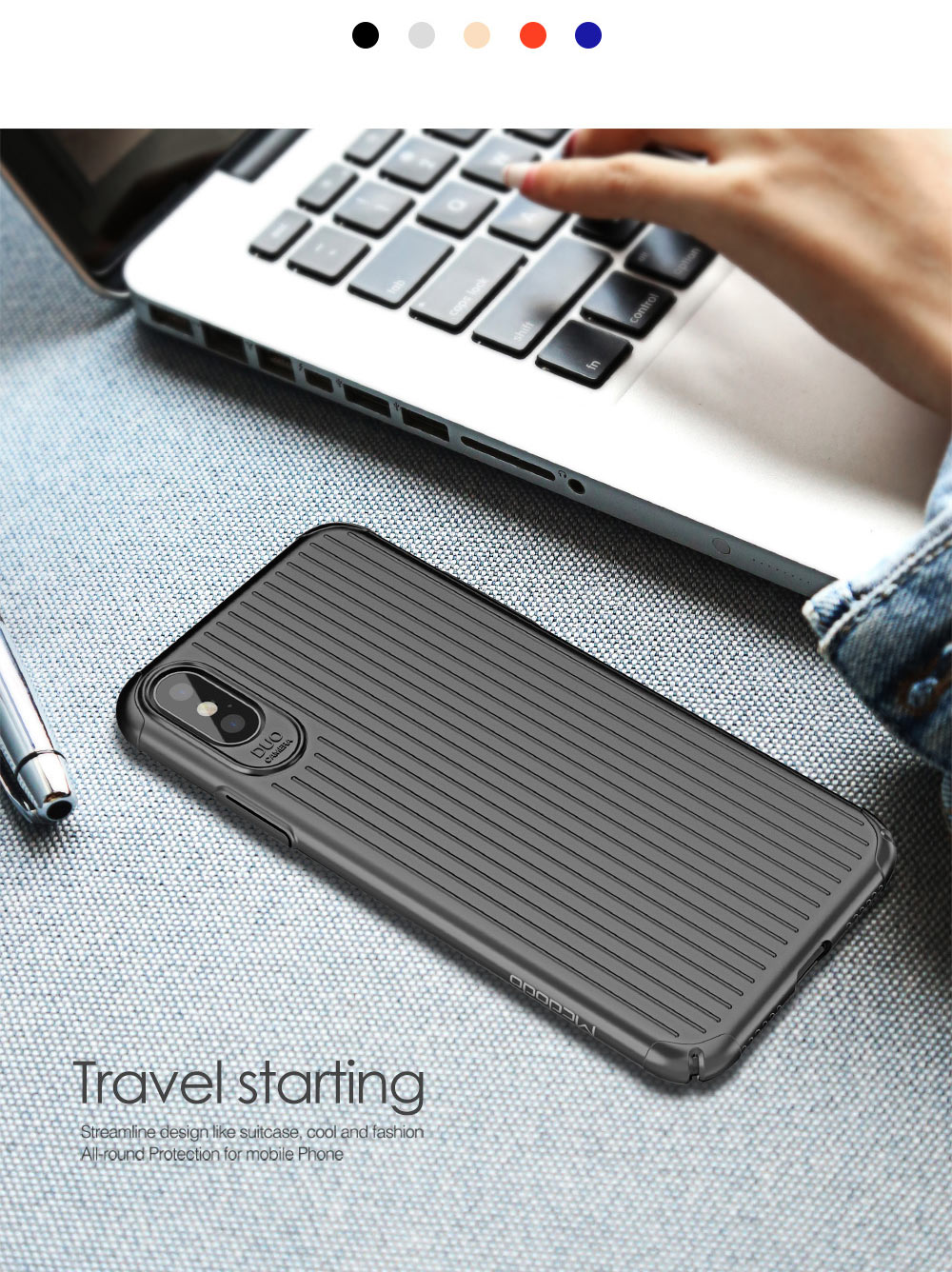 Travel Starting Hard iPhone Case X
