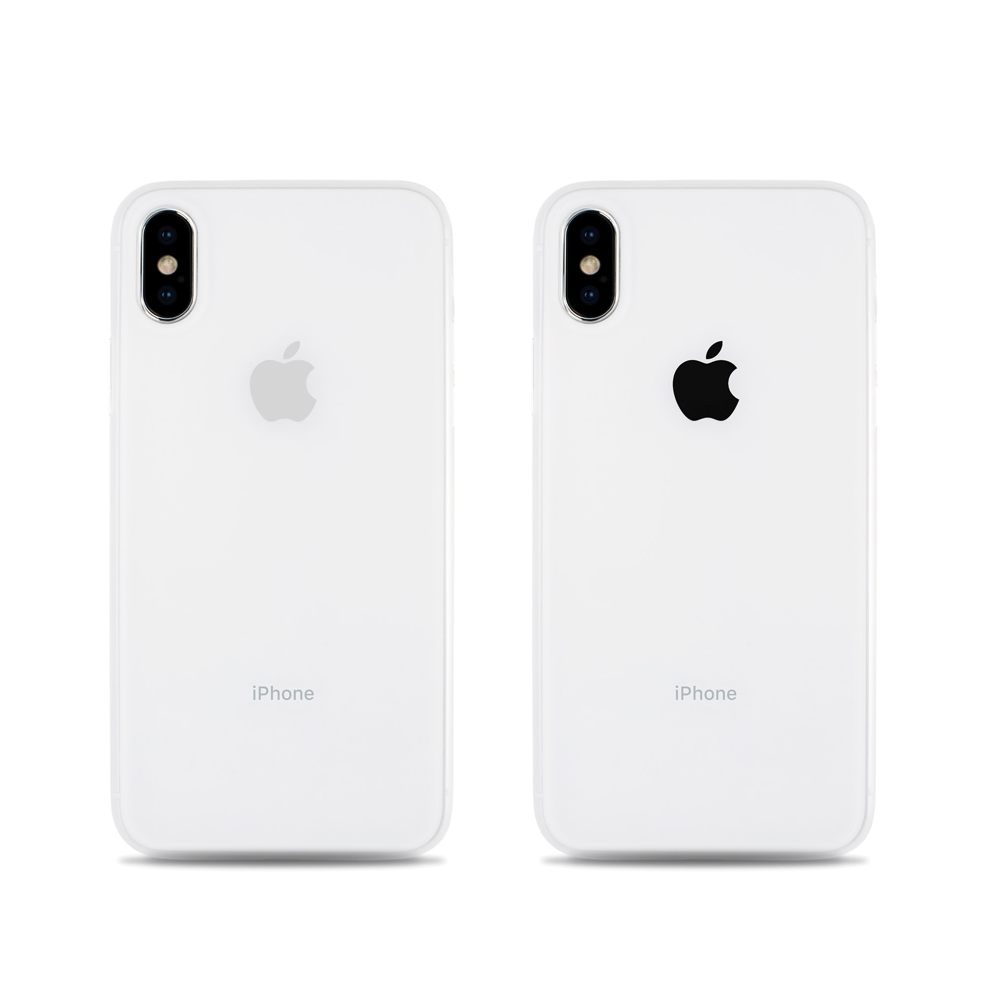 1 + 1 Paper Case iPhone 4 X 0.4mm Slim 7 Jet White