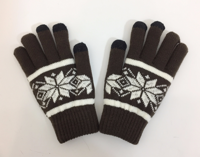 Double warming smartphone touch gloves winter cell