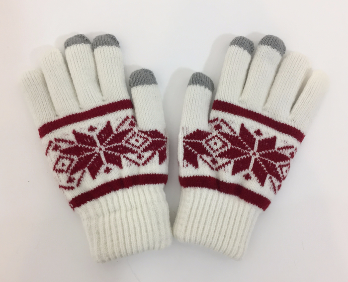 Double warming smartphone touch gloves winter cell