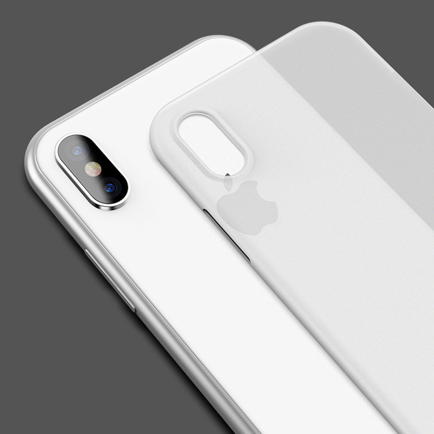 Ultra-slim Matt iPhone Case X Unusual Couple Cute 