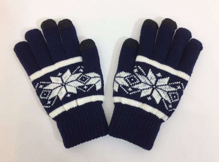 Double warming smartphone touch gloves winter cell