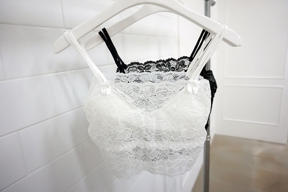 Women's race navy bra panties underwear wedding