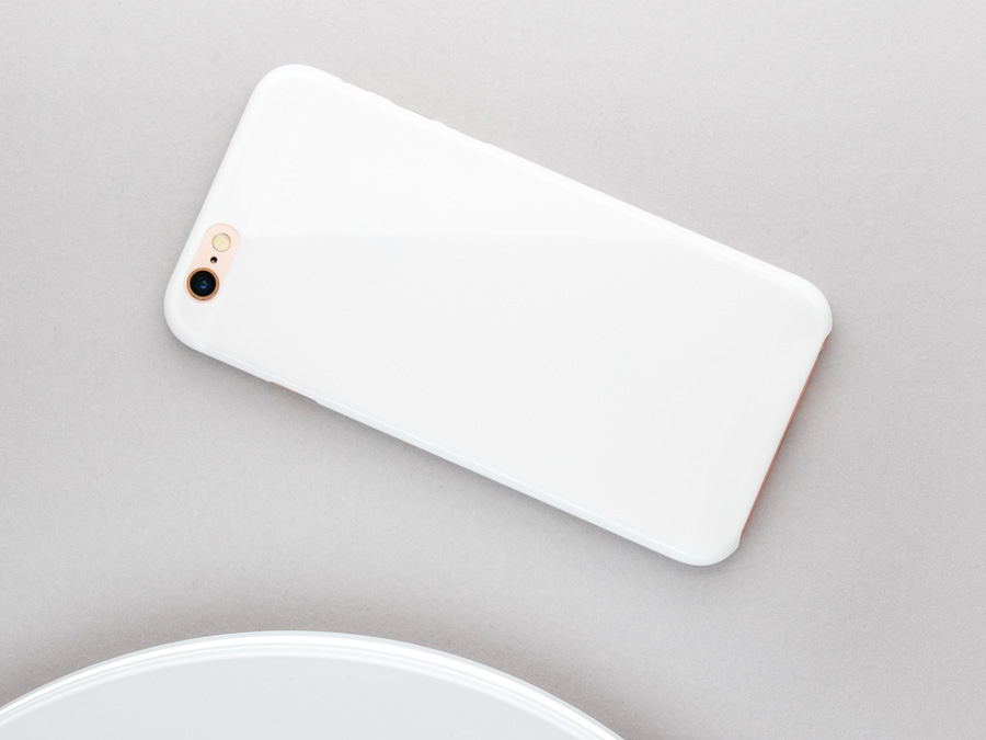 1 + 1 Paper Case iPhone 4 X 0.4mm Slim 7 Jet White