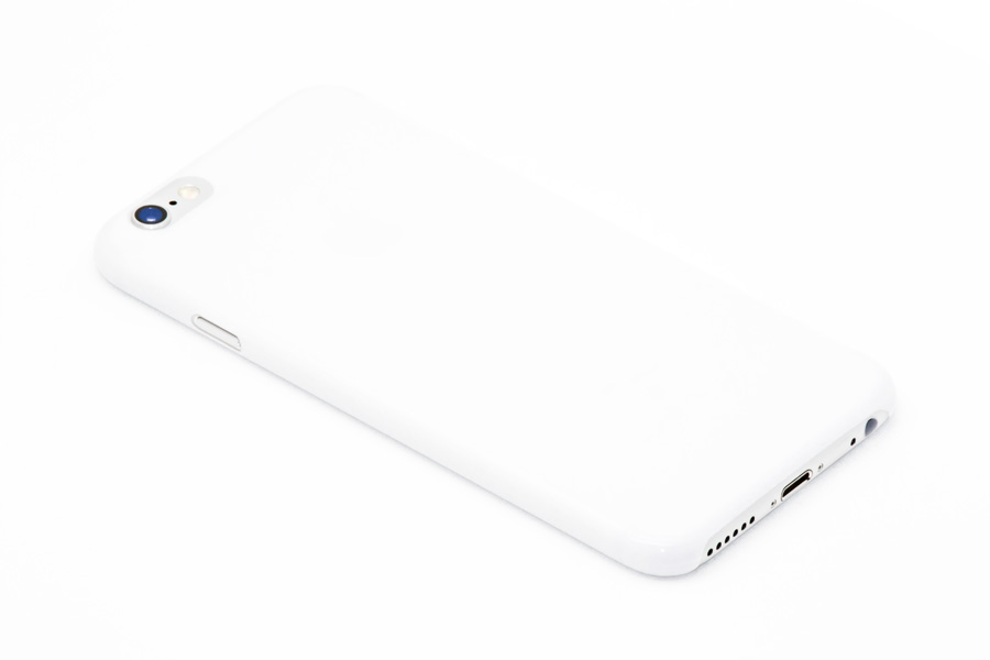 1 + 1 Paper Case iPhone 4 X 0.4mm Slim 7 Jet White