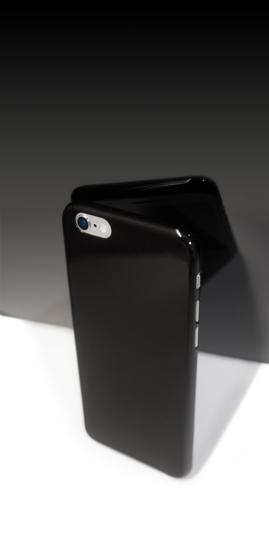 1 + 1 Paper Case iPhone 4 X 0.4mm Slim 7 Jet White