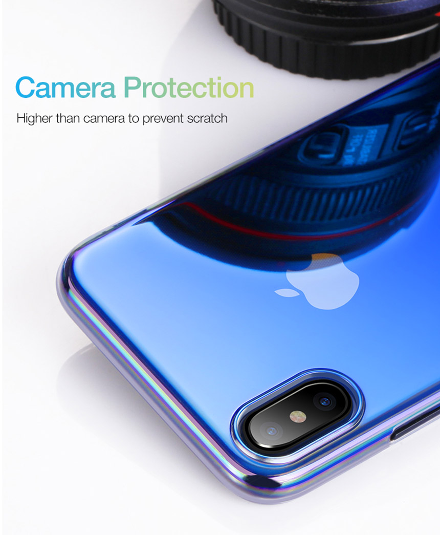 CAFELE Genuine Gradient iPhone C Case cute cute se