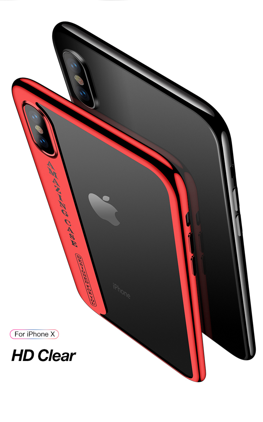 CAFELE Genuine AMAZING Full Cover Clear iPhone Cas