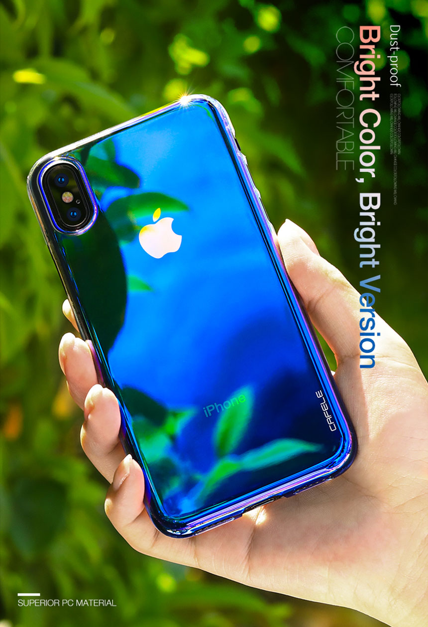 CAFELE Genuine Gradient iPhone C Case cute cute se